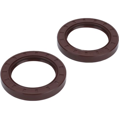 Kit de remplacement pour joints d'étanchéité d'arbres mécaniques industriels (2 pièces) résistants à la corrosion (1/5)