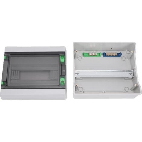 IP66 Wasserdichter Stromverteilerkasten, robuster 12-Wege-Leistungsschalterkasten für den Außenbereich von Wohngebäuden (1/5)