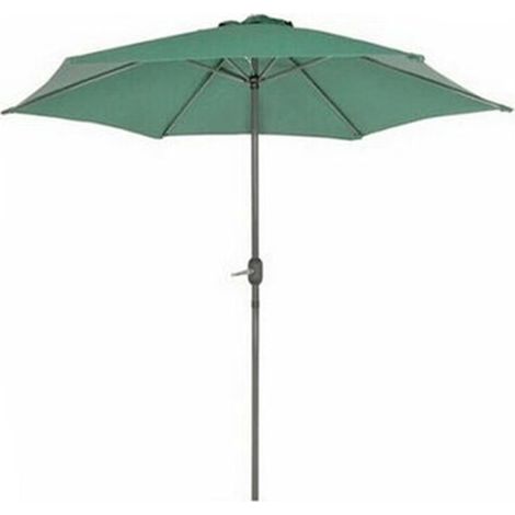 TrAdE Shop Traesio - Ombrellone Da Giardino Gazebo In Alluminio Ombrello Parasole 247xø300cm Verde 206420 - (1/5)