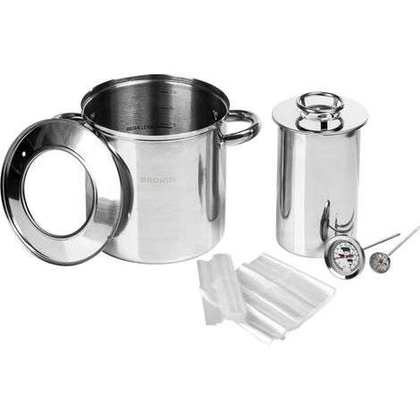 Juego con camisa de agua - olla para cocinar jamón de 1,5 kg + olla (1/5)