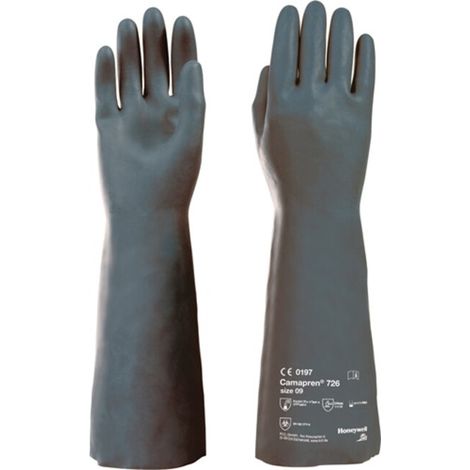 Chemiehandschuh Camapren 726 Gr.10 schwarz EN388/EN374-1 PSA III HONEYWELL 10 Stk