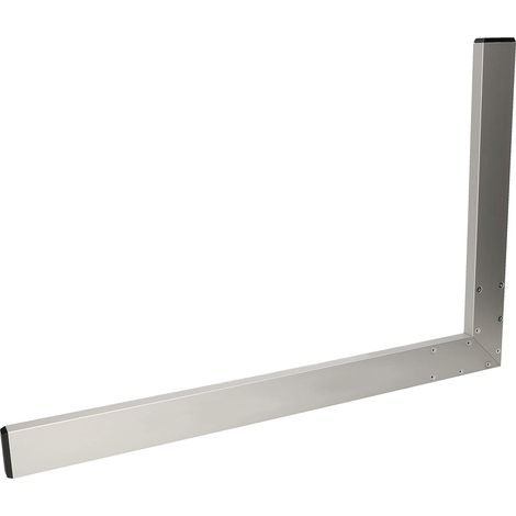 KOTARBAU Angle de construction 60 x 40 cm renforcé en aluminium anodisé pour compenser les travaux de construction. (1/5)