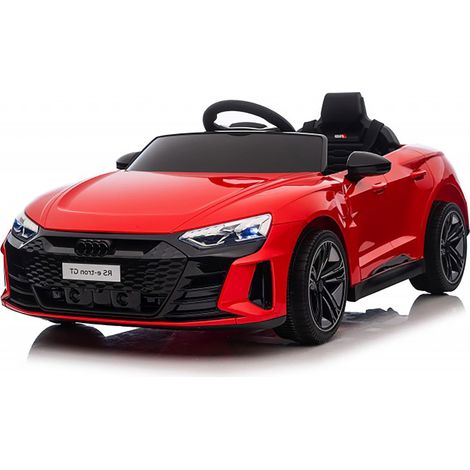 Macchina Elettrica per Bambini 12V Licenza Ufficiale Audi RS E-Tron GT con Telecomando Rosso (1/5)