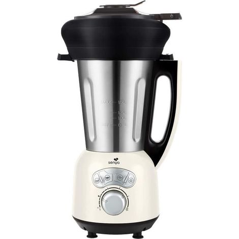 Mixeur cuiseur chauffant - CHICHENG Cook & Ice V3 - Inox - 1,5 L (1/4)
