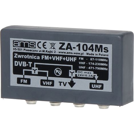 Diplexer d'antenna ZA-104MS (1/4)