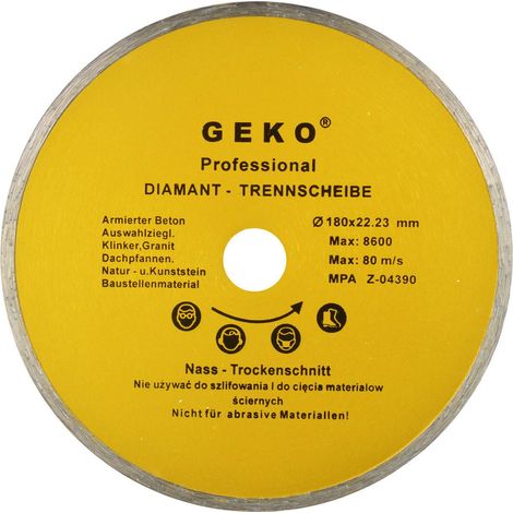 Disco diamantato 180mmx22.23 Full geko(50)