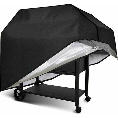 Campingaz Barbecook Rechteckige Grillabdeckung L-170 61 117CM Hochleistungs-Grillschutzplane 210D Oxford Wasserdicht Grillabdeckung Staubdicht Anti-UV Anti-Aging, DEBUNS