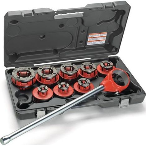 RIDGID Schneidkluppenset 11-R 1/2,3/4,1 u.1 1/4,1 1/2,2 Zoll RIDGID (1/3)