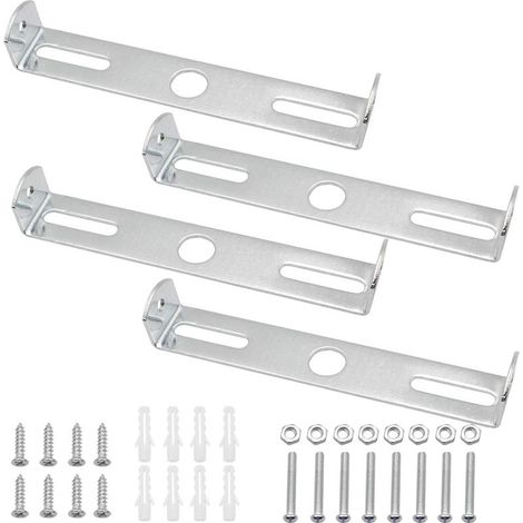 Plaque de suspension pour plafonnier 105mm – Lot de 4 supports avec vis – Accessoires pour éclairage intérieur – Installation facile (1/4)