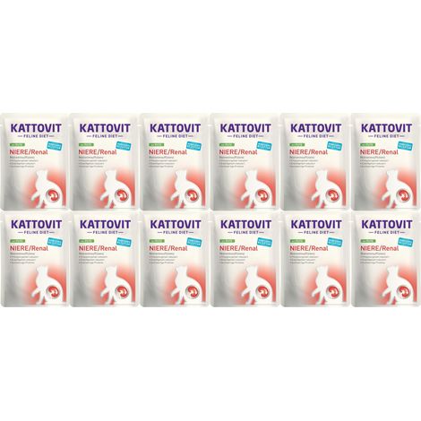 Kattovit Renal Bolsita 85g - Pavo 12x85g