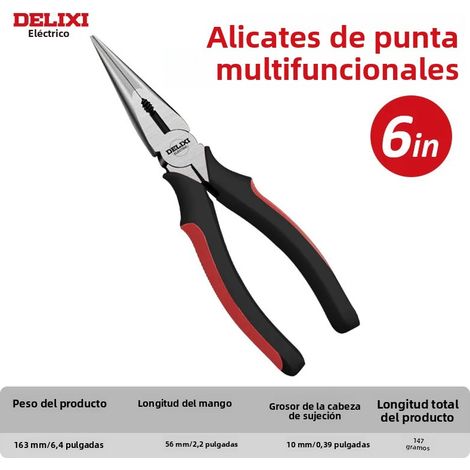 Coupe-câbles électriques à large ouverture, un outil multifonctionnel en acier au carbone pour couper, tordre et serrer le métal.