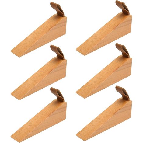 Apartments Convenient Practical Suitable Durable Stopper Wooden Wedge (1/5)
