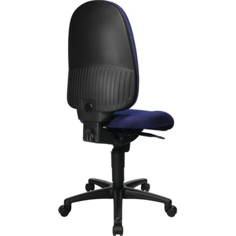 Chaise de bureau pivotante avec mécanisme synchrone bleu 450-550mm TOPSTAR (1/4)