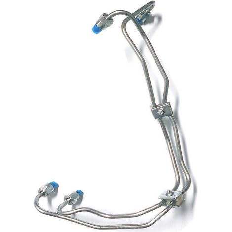 1 jeu de conduites d'injecteurs de carburant avec colliers de serrage pour moteur diesel Cummins 3.9L 4BT, pompe VE 12 mm, références 3960725 et 3960726 (1/5)