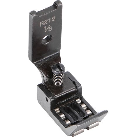 Pieds presseur à point droit pour aiguille double, accessoires de machine à coudre à encliquetage 1/8 pouce R212 (1/5)