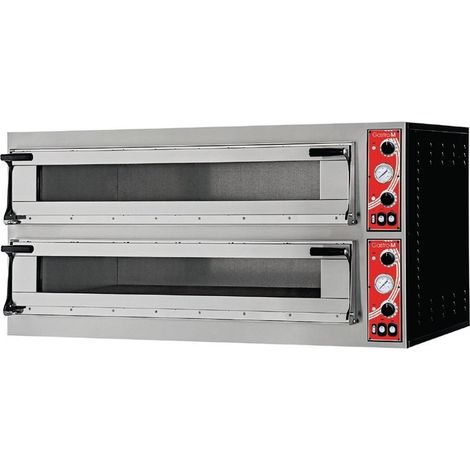 Four à Pizza Double Electrique Milan 2 - 400 V - Gastro M