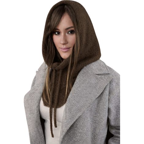Capuche Blanka, couleur chocolat chaude et tendance pour l'hiver (1/2)
