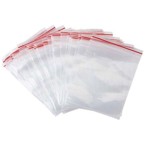Sachets plastiques transparents refermables, 6x8cm, 500 pièces, pour la conservation et la décoration des aliments. (1/5)