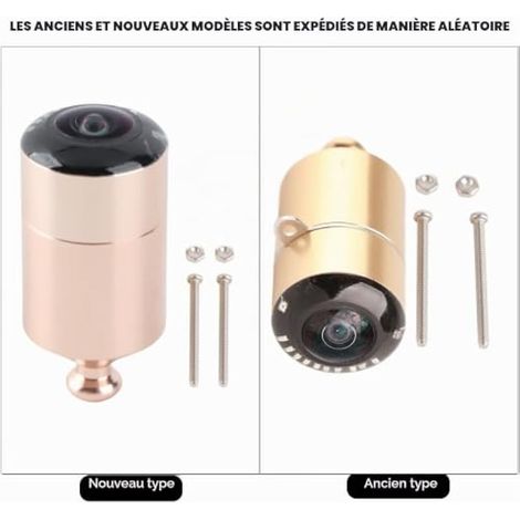 Caméra de Détection de Poisson, Caméra de Détection de Poisson Caméra Sous-marine Professionnelle étanche CVBS HD Pixels avec Lumière Infrarouge pour Bateau 5V‑28V (1/3)
