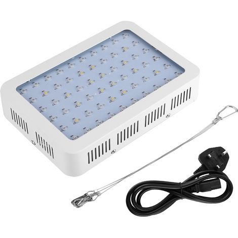 Panneau lumineux LED à spectre complet (60 LED) pour la culture hydroponique, la croissance et la floraison des plantes. (1/5)