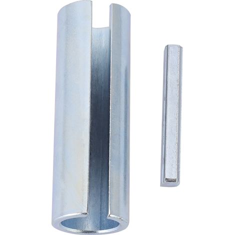 Kit d'adaptateur de poulie pour moteur à gaz avec manivelle en fer et manchon d'arbre - 3/4 à 1 pouce (1/5)