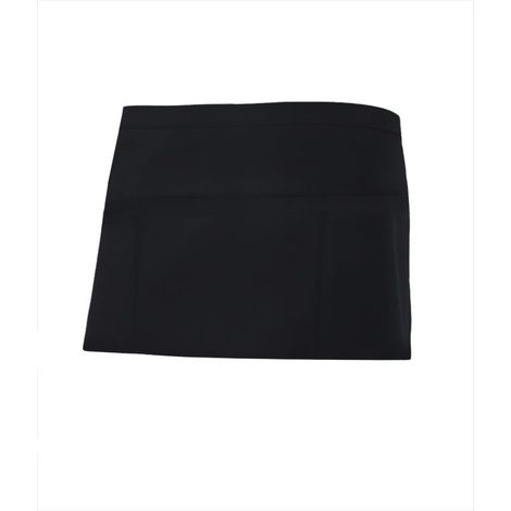 DELANTAL CORTO NEGRO U