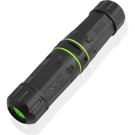 1 Connecteur Étanche SC Duplex IP68 Nylon PA68 Pour Fibre Optique Extérieur (1/5)