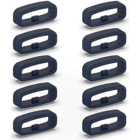 Anneaux de maintien en silicone pour bracelets de 18 mm, 20 mm et 22 mm, sangles de fixation pour un maintien sûr (20 mm bleu) (1/5)