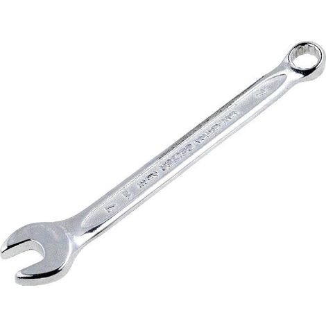 Cle mixte plate oeil - 7 mm 110 mm