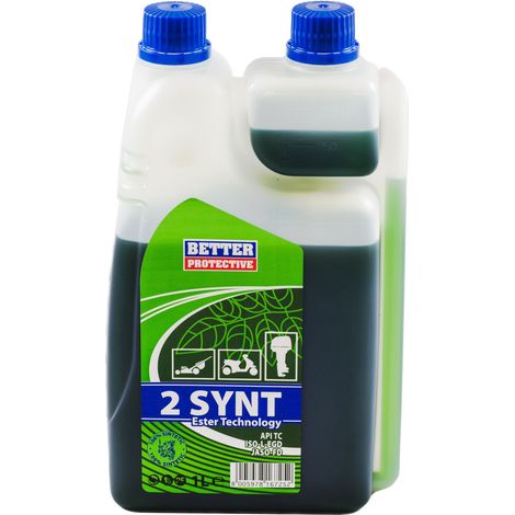 Better olio 100% sintetico per miscela 1litro con dosatore bassa fumosita'
