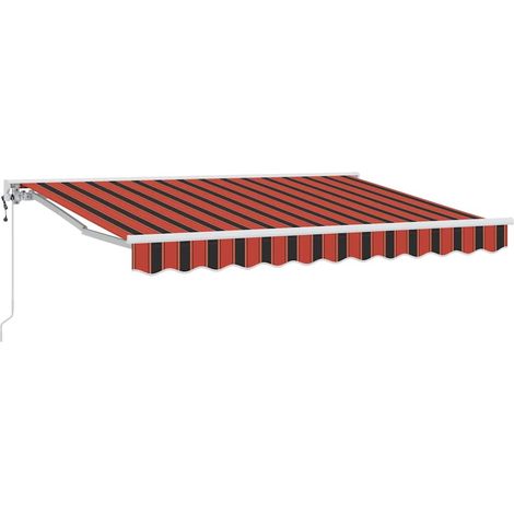 Maison Exclusive - Struttura della tenda Arancione e Nero 250 x 200 cm (1/5)