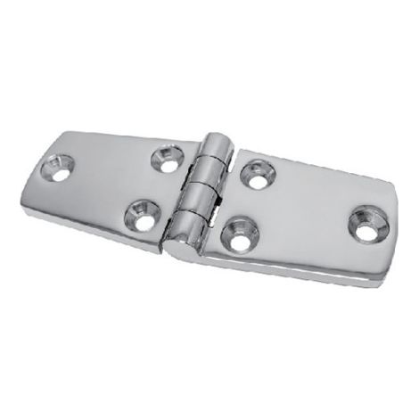 Schiffsscharnier, Edelstahl 316, 102 x 38 mm. Scharnier für Schranktüren. Geeignet für Boote, Yachten, Türen, Schränke und Verbindungsstücke. (1/3)