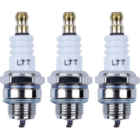 3 pièces Bougie d'allumage Pour tronçonneuses Stihl 024 026 029 MS201T MS240 MS260 MS290 HS81T (1/4)