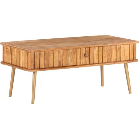 Table basse 100x50x40 cm Bois d'acacia massif