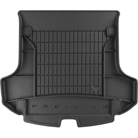 OMAC Tapis de Coffre pour Dacia Logan MCV 2013-2020 TPE Noir (1/5)
