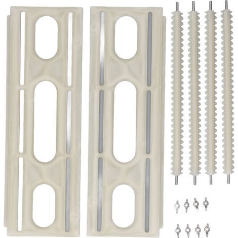 Hyuduo Support de Rangement pour Disques Vinyle en Plastique ABS de Grande capacité Design en Dents de Scie, Support de Stockage pour Disques Vinyle Résistant à la Flexion Accessoires de (1/5)
