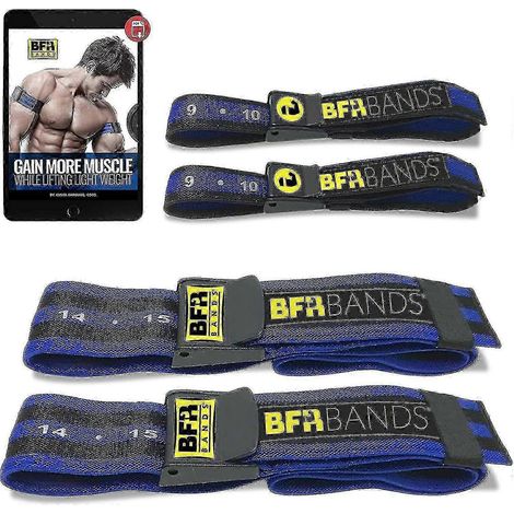 Occlusion grooming Bands Blood Flow Restriction For Arms Legs Or Glutes Help Gain Muscle Without Lifting Heavy Weights Strong Elast (1/5)