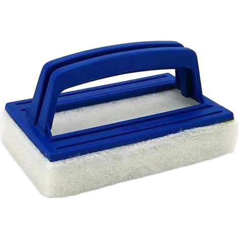 Brosse Eponge - Pour Ligne D Eau Piscine - Poignee Integree - Nettoyage Murs Et Plancher - 1 Unite