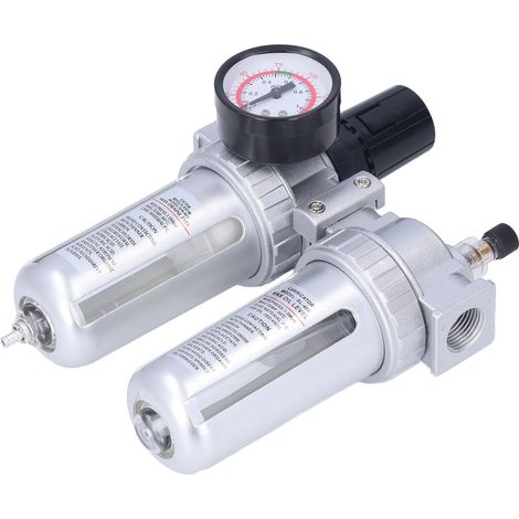 Filtre régulateur manomètre G1/2 pour compresseur, séparateur eau-huile, pression max 1 MPa