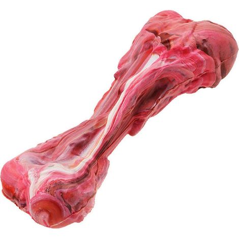 Realistic Rubber Bone Jouet pour chien – pour macheurs intensifs nettoyage des dents (1/5)
