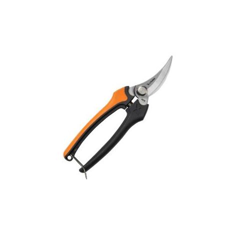 altuna promo tijera 1260 inox 18 cm recoleccion curva alargada punta rda.+funda