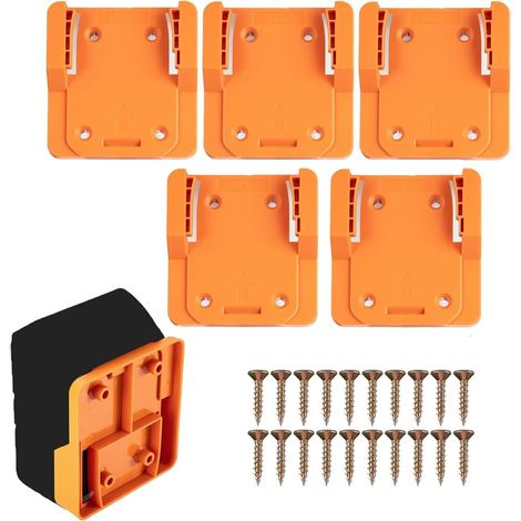 Supports de montage pour batterie Ridgid AEG 18V L1815R/B1820R/L1830R/B1830R/B1820 (1/5)