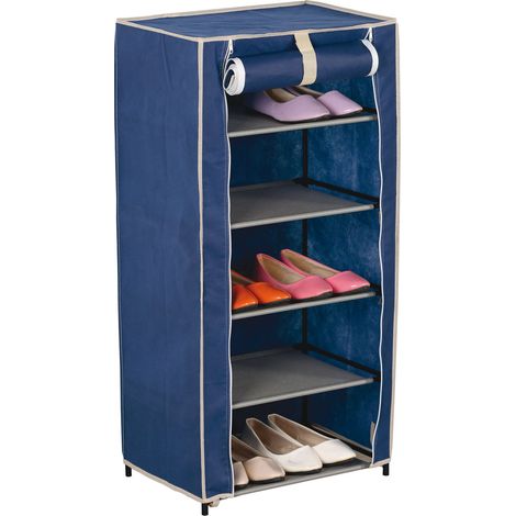 ARMADIO GUARDAROBA BRIXO SCARPIERA SLIM 44X30X89CM