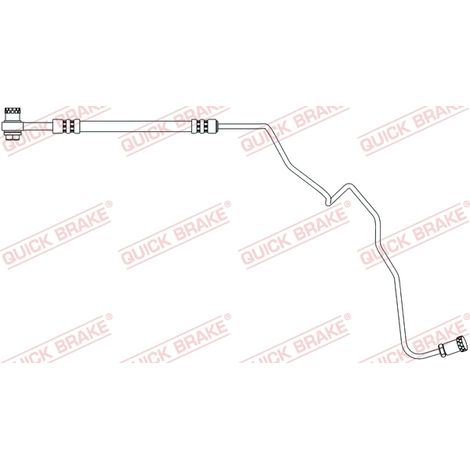 Flexible de frein Quick Brake 96.019X AUDI 6C0614749 6R0611763A 6R0611763B