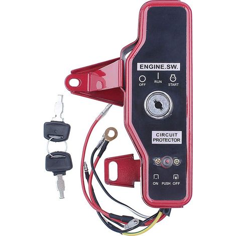 Boîte de contact avec clés compatible Hon GX160 GX200 moteur 5.5HP 6.5HP & clone (1/5)