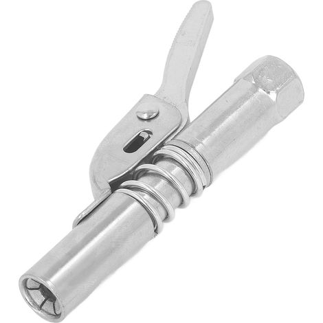 Pistolet à graisse coupleur rapide haute pression à verrouillage automatique, embout de graissage pour injection d'huile (1/5)