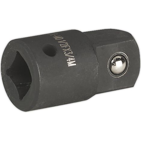 Sealey Impact Adaptor 1/2""Sq Drive Female to 3/4""Sq Drive Male AK5402