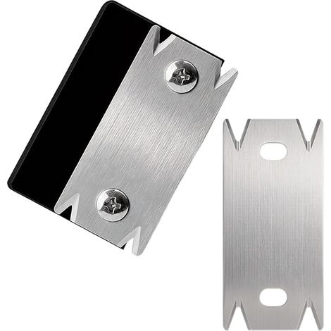 Araseur de Chant Coupe-Bordure pour Placage, Rabot Manuel Portable avec Lame de Rechange, Outil Antidérapant pour Bois PVC ABS Mélamine, Menuiserie Meuble (1/5)