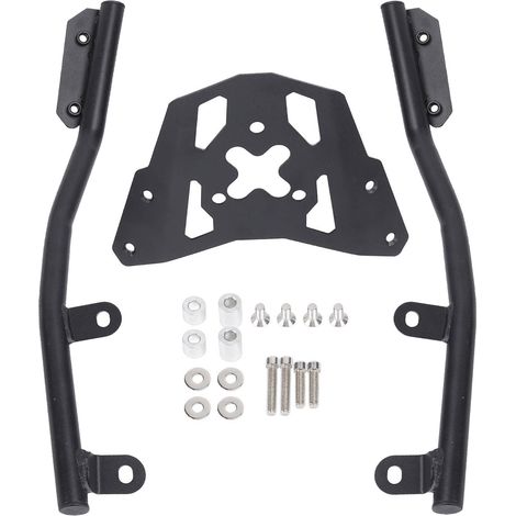 Porte-bagages arrière de moto en acier au carbone, support de stockage de fret à haute charge pour Z650 2017 à 2024 (1/5)