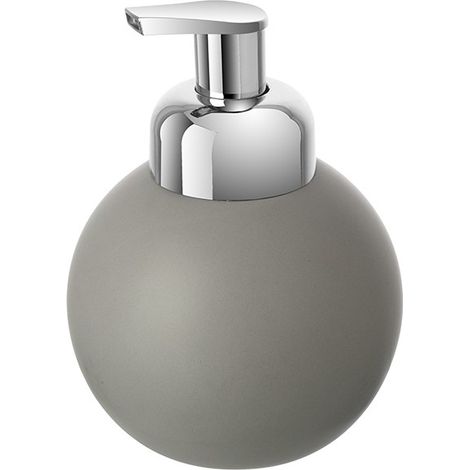 Dispenser sapone in ceramica grigio linea Oslo Feridras (1/3)
